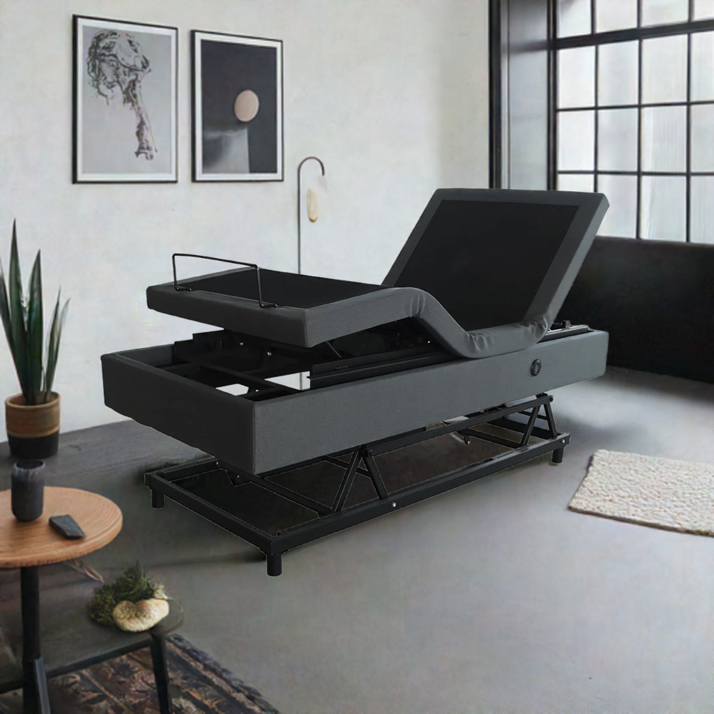 King Single Adjustable Hi-Lo Base and Mattress