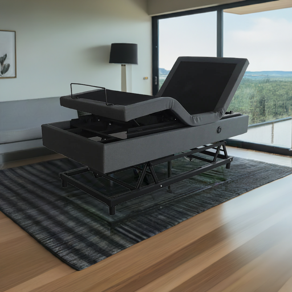 King Single Adjustable Hi-Lo Base and Mattress